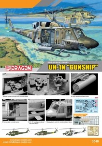 Dragon 3540 UH-1N GUNSHIP (1:35)