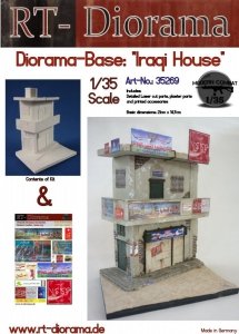 RT-Diorama 35269 Diorama-Base: Iraqi House 1/35