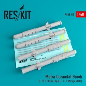 RESKIT RS48-0050 Matra Durandal Bomb (4 pcs) 1/48