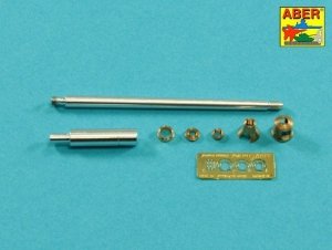 Aber 48L-13 KwK 43/3 L/71 8.8cm barrel (two-piece) for King Tiger tank with Porsche turret 1/48