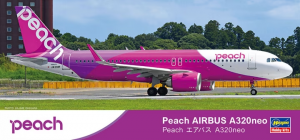 Hasegawa 10846 Peach Airbus A320neo 1/200