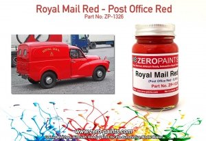 Zero Paints ZP-1326 Royal Mail (Post Office) Red Paint 60ml
