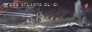 Very Fire VF350922 USS Atlanta CL-51 Light Cruiser 1/350