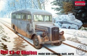 Roden 807 Opel 3.6-47 Omnibus, model w39 Ludewig-built (1:35)