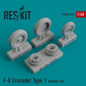 RESKIT RS48-0164 F-8 Crusader Type 1 wheels set 1/48