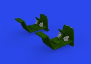 Eduard 648874 Bf 109E rudder pedals late PRINT 1/48