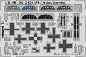 Eduard FE1293 Z-526 AFS Akrobat Weekend EDUARD 1/48