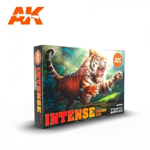 AK Interactive AK11612 INTENSE COLORS SET