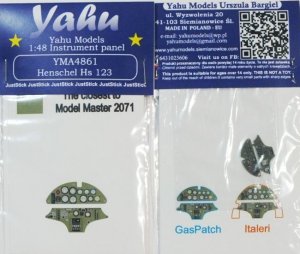 Yahu YMA4861 Hs 123 GasPatch / Italeri (1:48)