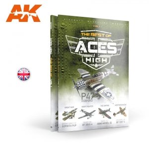 AK Interactive AK2925 THE BEST OF: ACES HIGH MAGAZINE – VOL1 (English)