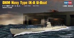 Hobby Boss 83506 German Submarine U-Boot Type IX-A (1:350)