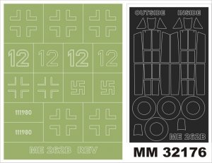 Montex MM32176 Me 262B REVELL (04995) 1/32