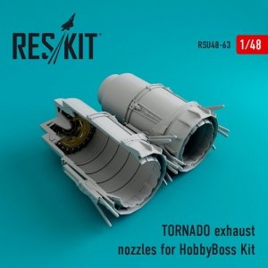 RESKIT RSU48-0063 Tornado exhaust nozzles for HobbyBoss kit 1/48