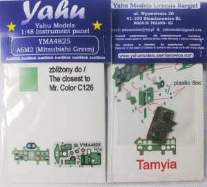Yahu YMA4825 A6M2 Mitsubishi Green	(Tamiya) 1:48