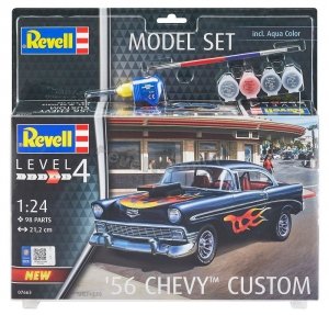 Revell 67663 Chevy Customs '56 - zestaw modelarski 1/24