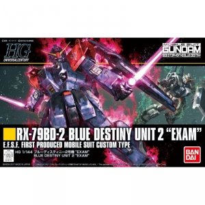 Bandai 61823 HGUC RX-79BD-2 BLUE DESTINY UNIT 2 EXAM GUN61823 1/144