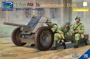 Riich RV35026 3.7cm PAK 36 Anti-Tank Gun (2pcs) (1:35)