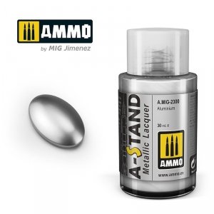 Ammo of Mig 2300 A-STAND Aluminium 30ml