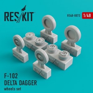 RESKIT RS48-0073 F-102 Delta Dagger wheels set 1/48