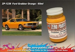 Zero Paints ZP-1236 Ford Grabber Orange Paint 60ml