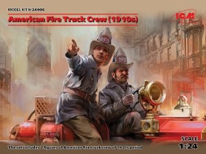 ICM 24006 American Fire Truck Crew (1910s) (2 figures) (1:24)
