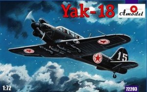 A-Model 72203 Soviet trainer aircraft Yakovlev Yak-18 1:72
