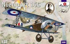 A-Model 03201 French fighter Nieuport 16C (Lt.Albert Ball) 1:32