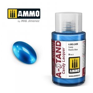 Ammo of Mig 2458 A-STAND Candy Electric Blue 30ml