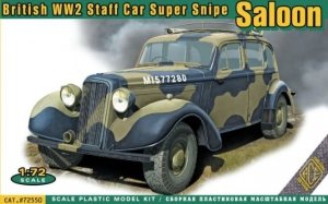 ACE 72550 British WW2 Staff Car Super Snipe Saloon 1/72