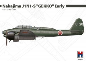 Hobby 2000 72053 Nakajima J1N1-S GEKKO Early ( FUJIMI + CARTOGRAF ) 1/72