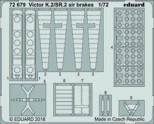 Eduard 72679 Victor K.2/ SR.2 airbrakes 1/72 AIRFIX