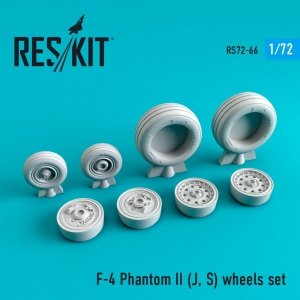 RESKIT RS72-0066 F-4 (J,S) PHANTOM II WHEELS SET 1/72