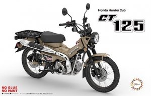 Fujimi 141923 B-NX-4 Honda Hunter Cub CT 125 (Matt Fresco Brown) 1/12
