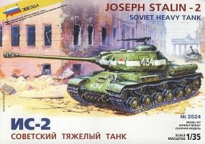 Zvezda 3524 Soviet Heavy Tank IS-2 (1:35)