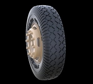 Panzer Art RE35-336 Mercedes 4500 “Maultier” road wheels (Gelande Pattern) 1/35