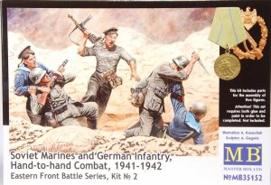 Master Box 35152 Soviet Marines  German Infantry 1941-1942 (1/35)