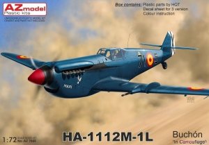 AZ Model AZ7668 HA-1112M-1L Buchon in Camouflage 1/72