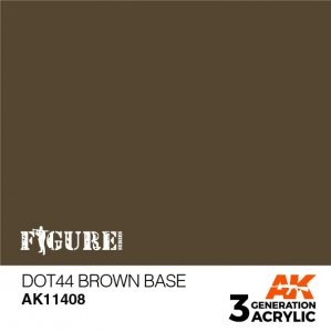 AK Interactive AK11408 Dot44 Brown Base 17ml