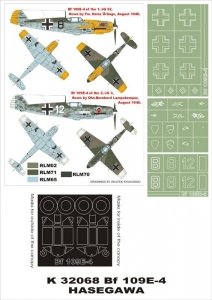 Montex K32068 Bf-109E4 1/32