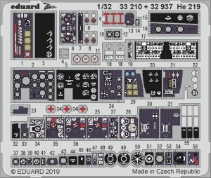 Eduard 33210 He 219 1/32 REVELL