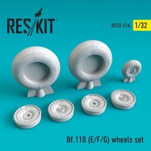 RESKIT RS32-0216 Bf.110 (E/F/G) wheels set 1/32