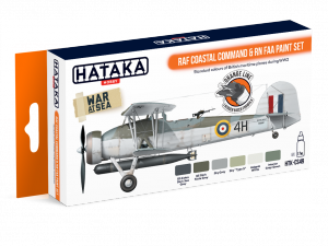 Hataka HTK-CS49 ORANGE LINE – RAF Coastal Command & RN FAA paint set 6x17ml