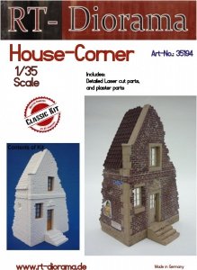 RT-Diorama 35194 House Corner 1/35