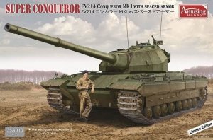Amusing Hobby 35A013 Super Conqueror FV 214 Conqueror Mk I with spaced armour 1/35