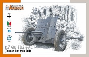 Special Armour 72024 3,7 cm PaK 36 (German Anti-tank Gun) 1/72