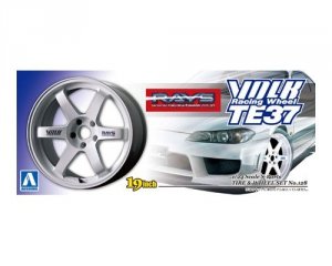 Aoshima 01001 Felgi + Opony Volk Racing Te37 1:24