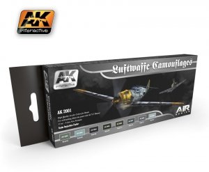 AK Interactive AK2001 Luftwaffe Camouflages (Air Series)