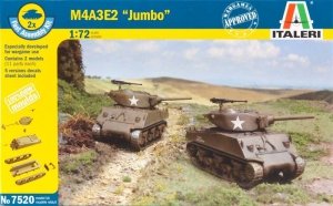 Italeri 7520 M4A3E2 Sherman Jumbo (1:72)