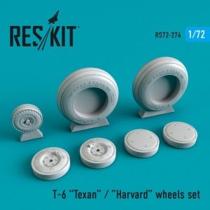 RESKIT RS72-0274 Texan T-6 wheels set 1/72