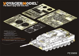 Voyager Model PE35859 Modern German Leopard 2A7 Basic (For MENG TS-027) 1/35